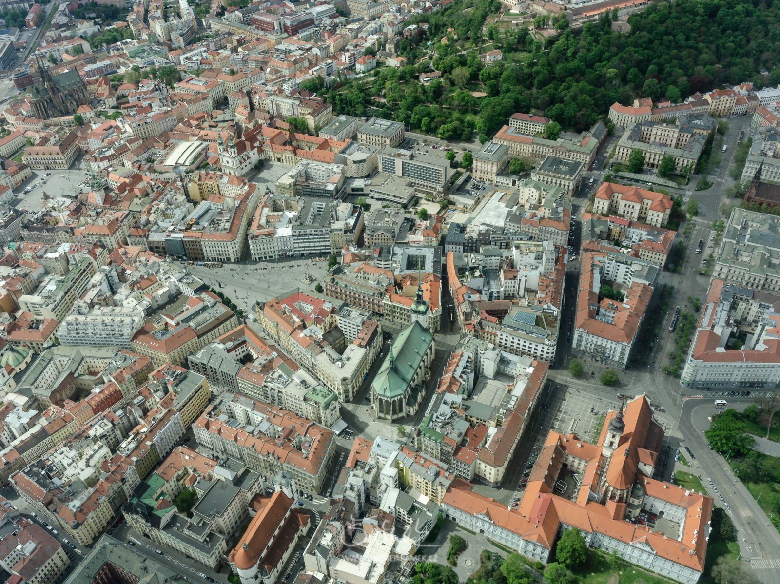 Brno: centrum (náměstí Svobody)
