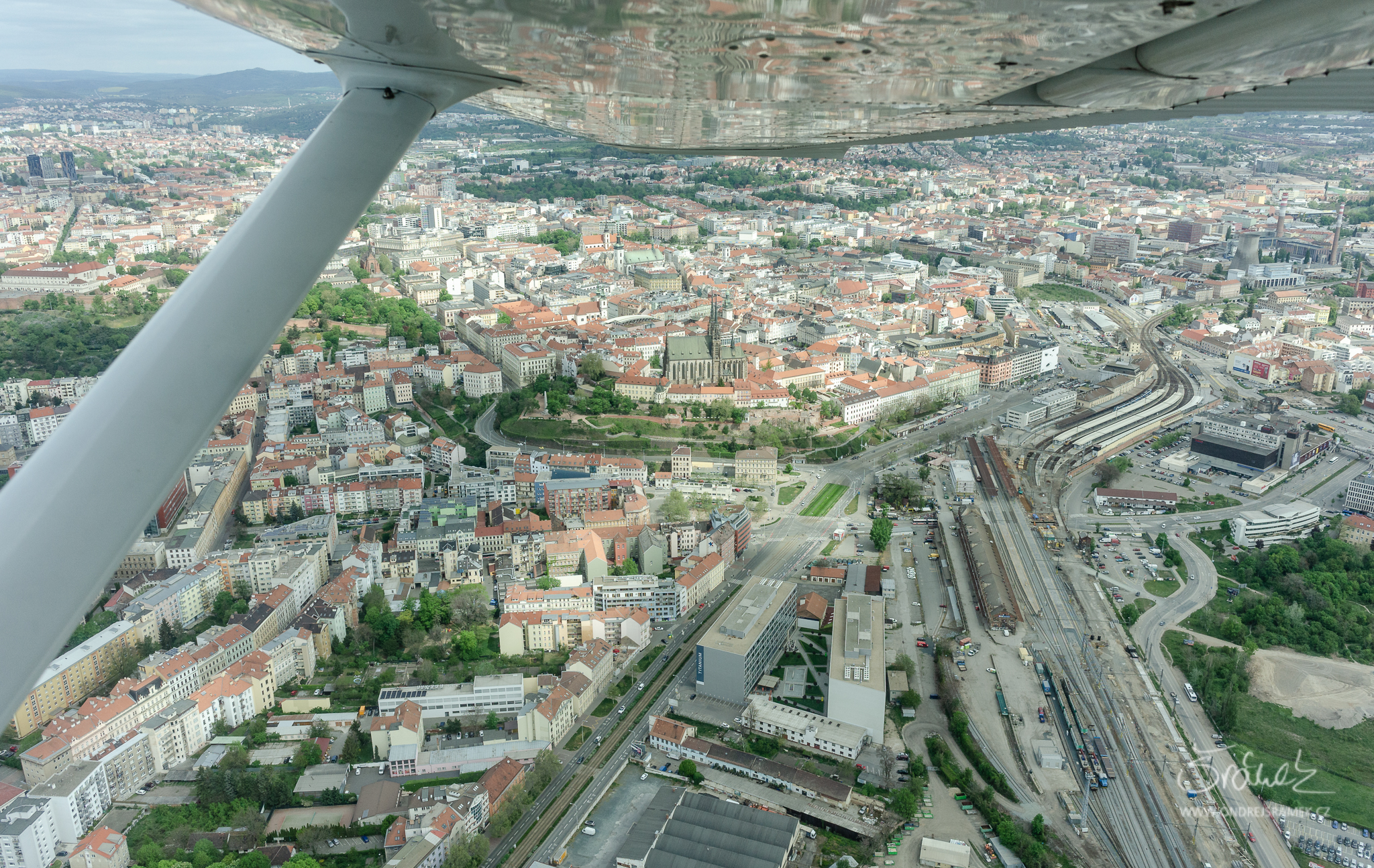 Brno: centrum (Hl. nádraží a Nové sady)